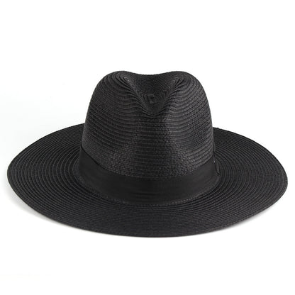 ✨🌿【56-58cm】🎉 Letni nowy, unisex, jeden rozmiar, pasuje na wszystkich, ręcznie tkany kapelusz z palmy