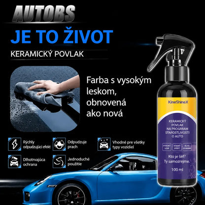 ⏰50% ZĽAVA na 3 fľaše - 🏆Pokročilý rýchlo pôsobiaci sprej na lakovanie automobilov