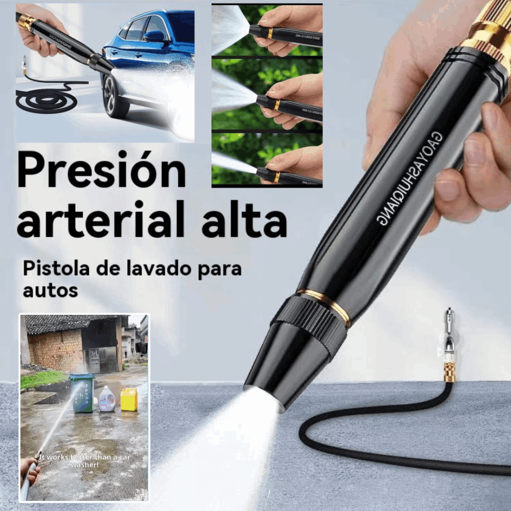 🔥¡Compra uno y llévate dos gratis! 🔥Boquillas de lavado de autos de alta presión, completamente nuevas, de tipo universal, ideales para regar plantas, lavar autos y limpiar pisos.💧🚗