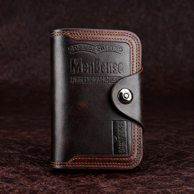 🔥😎【50% отстъпка✨】Мъжки портфейл с голям капацитет - стилен, практичен, зрял и елегантен бизнес стил.