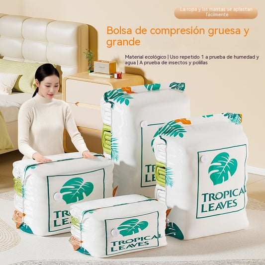 🧳【5 artículos por 26 euros】💨 Bolsa de almacenamiento al vacío grande y compresible: no requiere bomba, es a prueba de fugas e ideal para ahorrar espacio en maletas y en casa ✈️