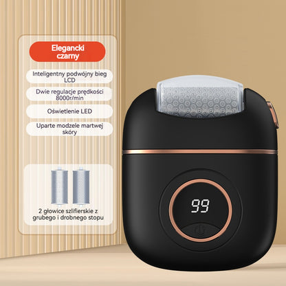 Gładkie stopy w kilka minut,koniec z twardą skórą i odciskami – automatyczny pilnik do stóp dla całej rodziny  🔥Kup 1, otrzymaj 1 gratis 🔥