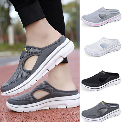 🔥✨【Cantidad limitada】【Tallas 35-48】Nuevas pantuflas casuales transpirables de moda con punta cerrada