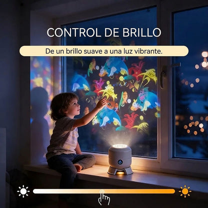 💖🌙【Compra 1 y llévate 1 gratis】¡Lámpara proyector LED giratoria dinámica 2026! ☁️🔥✨