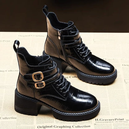 💖🔥【Vremenski ograničena ponuda】🔥【Veličine 35-40】Moderne i svestrane nove ženske čizme na platformu