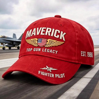 🧢✈️ Ova podesiva bejzbolska kapa ima dizajn inspiriran borbenim zrakoplovstvom, što je čini savršenim izborom za ljubitelje borbenog zrakoplovstva.