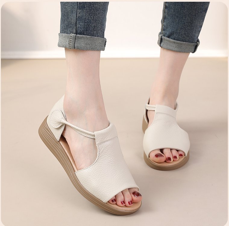 🔥💕【35-40】👣🎉Nowe letnie sandały rzymskie w stylu retro, na płaskiej podeszwie i wygodne
