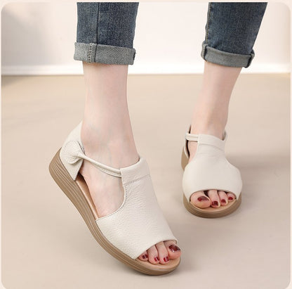 🔥💕【35-40】👣🎉Nowe letnie sandały rzymskie w stylu retro, na płaskiej podeszwie i wygodne