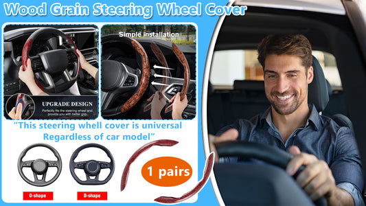 🚗Drewniany pokrowiec na kierownicę