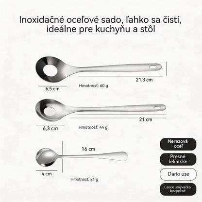 🍖 【Sada 3 kusov】Forma na mäsové guľky z nehrdzavejúcej ocele 304 – ideálna na výrobu mäsových a rybích guľôčok, perfektná na domáce varenie 🥄