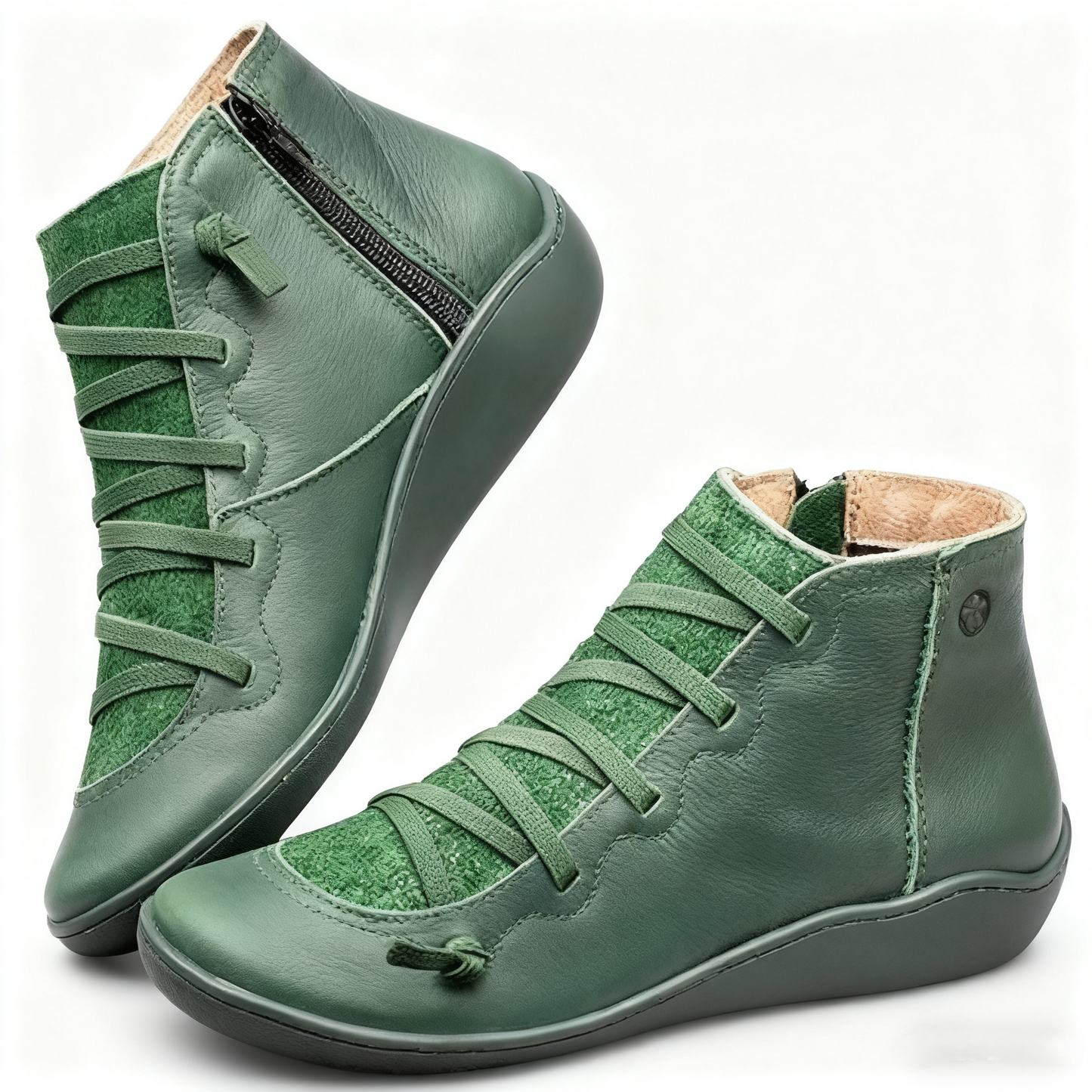 【Kupte 1 a získejte 1 zdarma】【35-43】Nové neformální dámské kotníkové boty velké velikosti