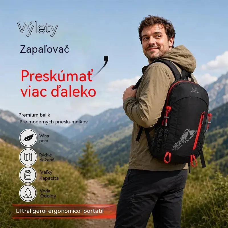 🏆 Špeciálna cena posledného dňa! 🎒 Vodeodolný skladací kempingový batoh