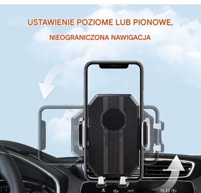 📱🔥【Kup 1, a 1 otrzymasz gratis】Wielofunkcyjny uchwyt samochodowy na telefon, wytrzymuje ciężar do 5 kg!