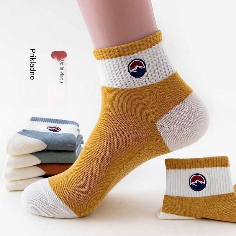 🧦💥【Plaćanje pouzećem】【10 pari】🧦🌈Muške prozračne sportske čarape do sredine teleta koje upijaju znoj