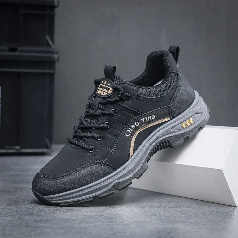 👍👞【39-44】Buty sportowe wykonane ze skóry odpornej na wodę i brud, z miękką podeszwą dla maksymalnego komfortu