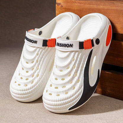 👟 50% zniżki 🌬️ Uniwersalne sandały męskie z grubą podeszwą EVA: antypoślizgowe, superlekkie i oddychające, idealne na plażę, do uprawiania sportu i na co dzień 🏃‍♂️