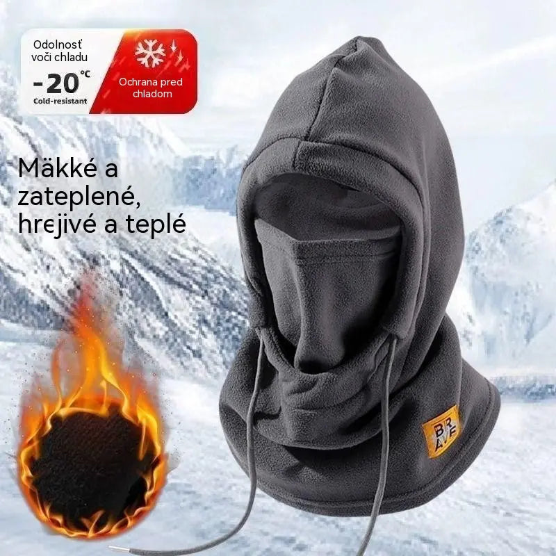 ✨❄️ Úplne uzavretá teplá čiapka s flísovou podšívkou ⛷️ je ideálnou voľbou pre outdoorové aktivity.