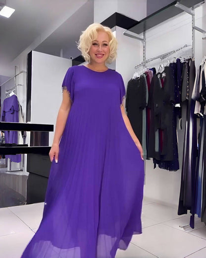 【💥Nowa gorąca wyprzedaż】👗【S-5XL】❤️2025 nowa elegancka sukienka wiosenna