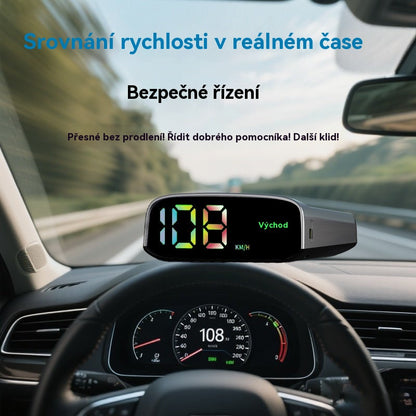 🚗Solární displej tachometru auta.Solární energie, detekce rychlosti, bezpečná jízda, vyhýbání se pokutám