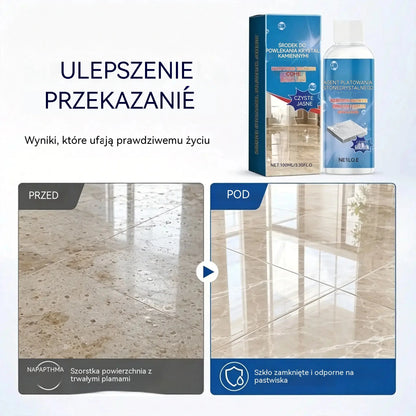 ✨ Środek do czyszczenia i polerowania marmuru: delikatnie czyści, nadaje połysk i chroni zaimpregnowany kamień ✨