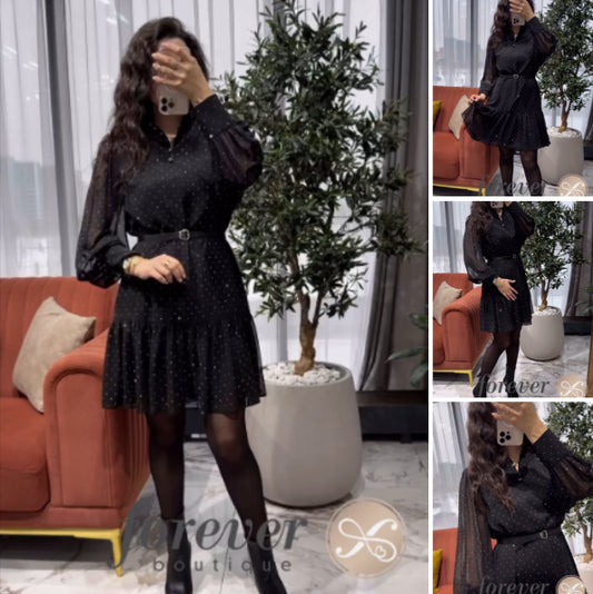 🔥🌈【S-5XL】🍁2025 nowa moda jesień i zima elegancka wysokiej jakości sukienka