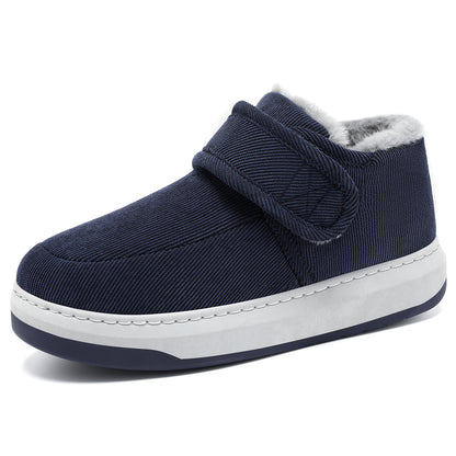 🔥⛄【36-41】Zimowe bawełniane kapcie, ciepłe bawełniane buty z wełnianą wyściółką