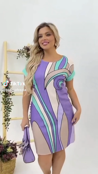 ✨🌸【S-5XL】2024 nowa letnia sukienka z szyfonu3689685