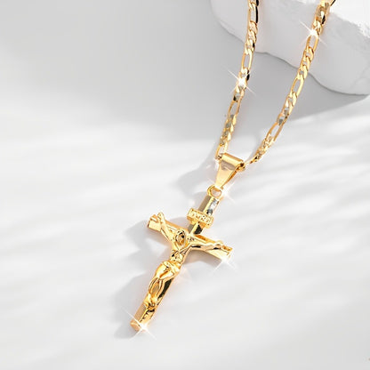 ✨⛓️【Kup jeden, a drugi dostaniesz gratis 🔥】 Naszyjnik z krzyżem | Uniwersalny dodatek, który z łatwością uzupełni różne style