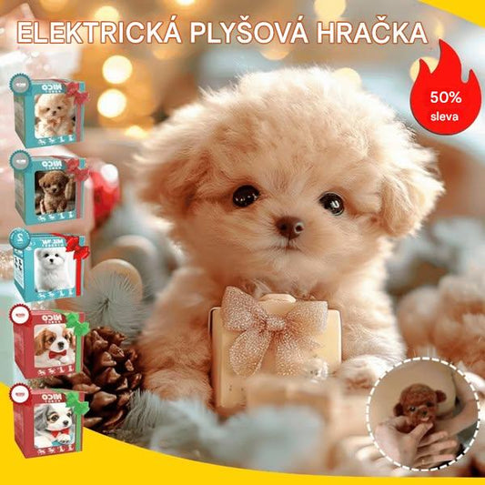 🐶50% zľava - 🔥Moje plyšové robotické šteniatko