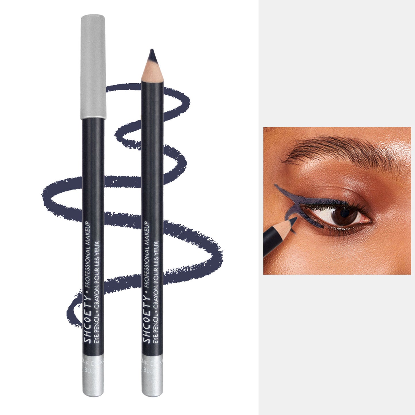 🔈🔈¡50% DE DESCUENTO AHORA!💜5 piezas por 27 euros💜Delineador de ojos de madera, resistente al agua, de larga duración y resistente al agua.