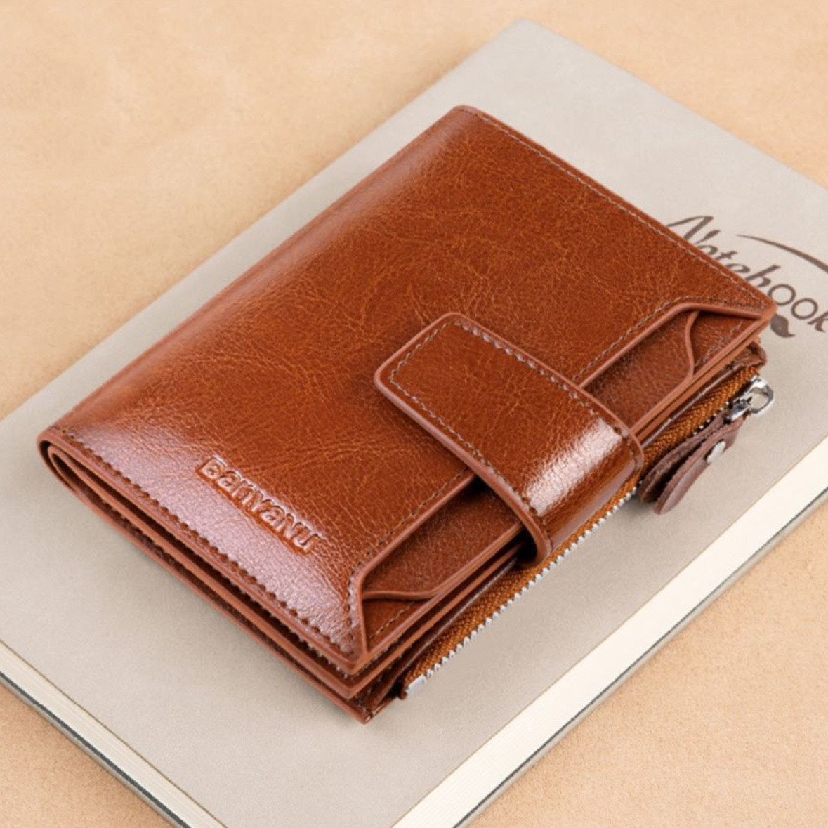 🔥Nowy portfel damski na wiosnę i lato, wieloprzegródkowy, z miejscem na kartę-3897775