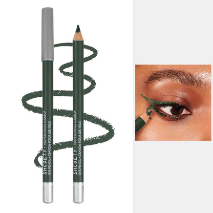 🔈🔈¡50% DE DESCUENTO AHORA!💜5 piezas por 27 euros💜Delineador de ojos de madera, resistente al agua, de larga duración y resistente al agua.
