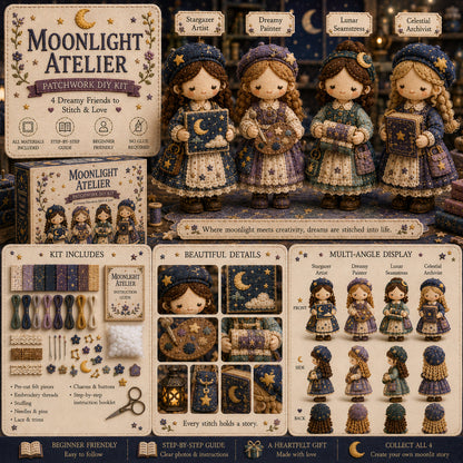 🎁Zadnji dan: Iskoristite popust od 50%! 🧵Minijaturni set patchworka iz serije Miniature World.