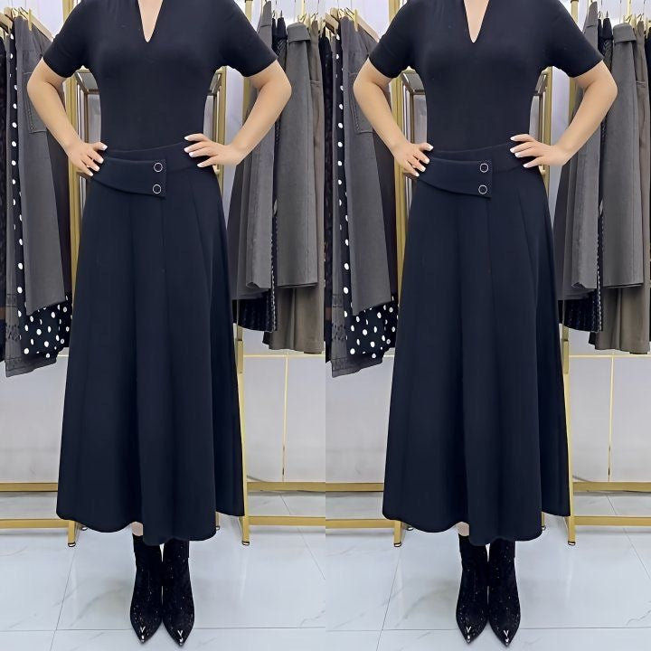 👗🎀【Płatność przy odbiorze】【S-4XL】Spódnica midi z wełny na jesień/zimę