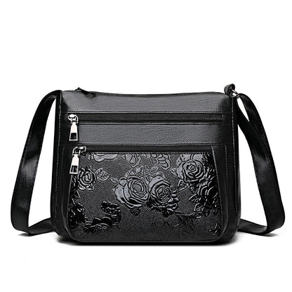 ✨👜Nowa, miękka, skórzana, modna, swobodna torba na ramię