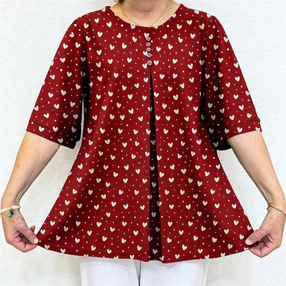 ✨【S-5XL】Damska letnia bluzka w stylu boho – wygodna i elastyczna odzież casualowa