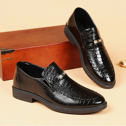 👞🐊Zapatos de piel auténtica de estilo moderno y alta gama con suelas suaves. ✅️Pago contra entrega