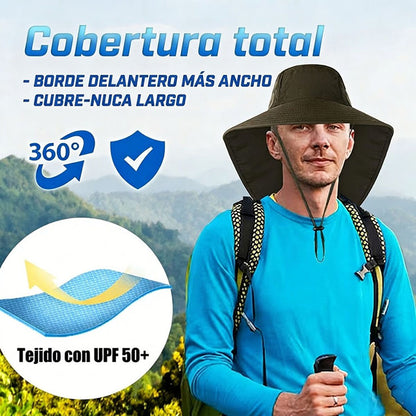 🔥【Compra 1, llévate 1 gratis】🔥Sombrero de pesca universal de verano con protección solar 2026