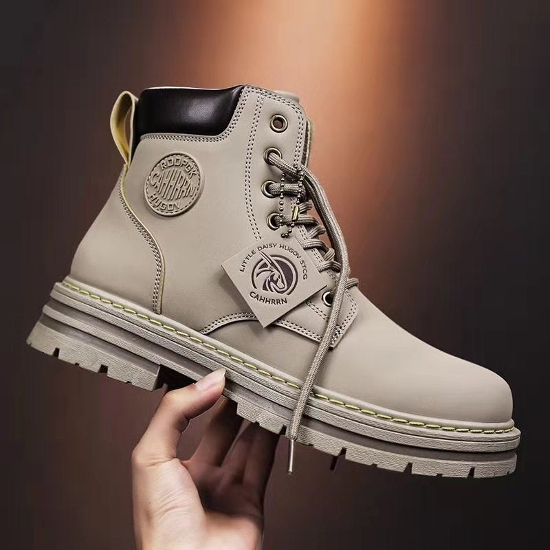 🔥🔥 【39-48】Új stílus ősszel és télen, vastag talpú, csúszásmentes férfi cipő