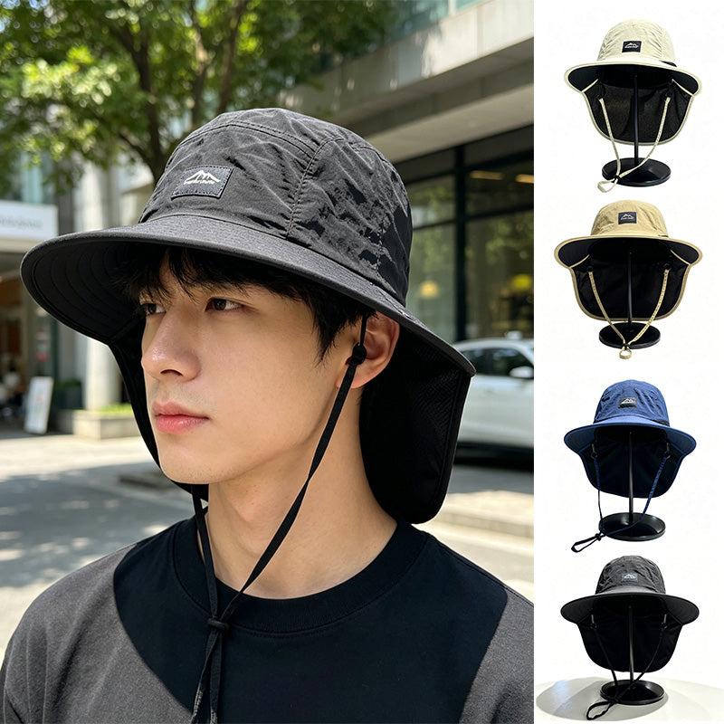🔥✨【Compra 1 y llévate 1 gratis】🧢Sombrero tipo cubo plegable unisex para protección solar