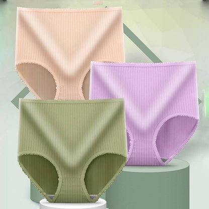 💖(16 unidades) 🔥【-50% tiempo limitado】🔥 bragas altas antibacterianas, algodón suave, transpirables y elásticas cómodas