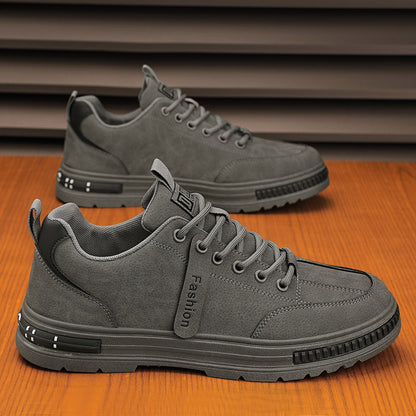 【39-44】2024 Jesienne męskie sneakersy Casual z miękkiej skóry-3802826