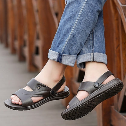 🔥😎【¡Más vendido!✨】【Tallas 40-46】Sandalias de playa de verano para hombre - Elegantes y casuales