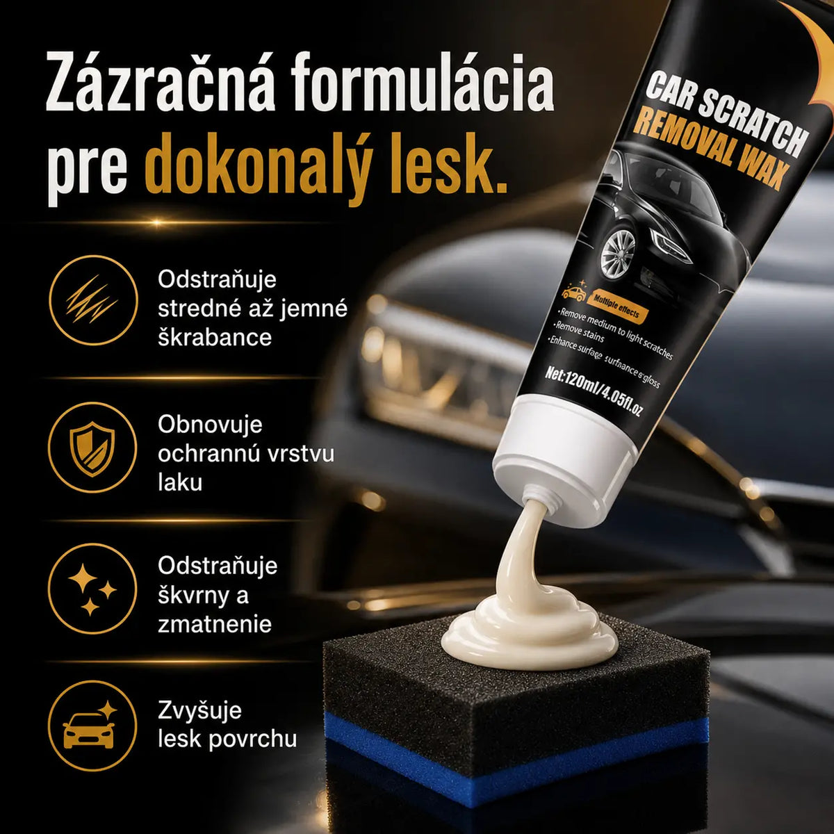 🔥🚗【2 položky】💨Krém na opravu škrabancov na aute – oprava škrabancov na laku, leštenie a renovácia