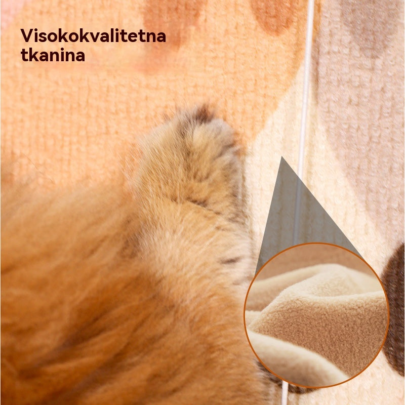 🐈🏆💥【Plačilo ob dostavi】🔥Stensko mačje praskališče - navpično kockasto mačje praskališče - namestitev ni potrebna