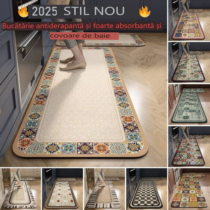 💥💥💥【40*60+40*120cm】【Tylko teraz: -40%】Maty antypoślizgowe i bardzo chłonne do kuchni i łazienki
