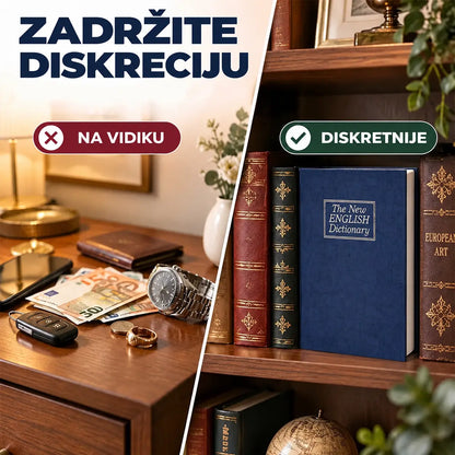 🔐📚 Skriveni sef u obliku knjige