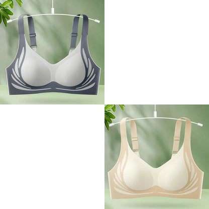 😍【Kupite jedan, dobijte jedan gratis】❤️Ženski jednodijelni grudnjak bez žice  Prozračan, udoban i ne urezuje se 【40-85 kg】