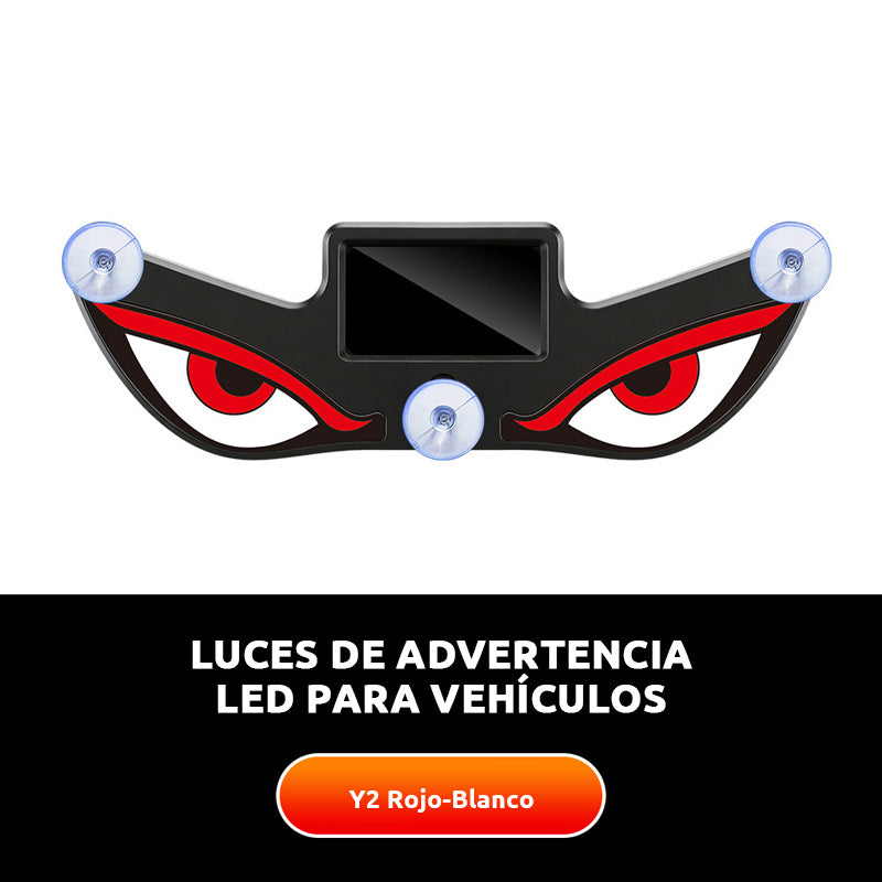 💥【Wyprzedaż -50% hit】💥🚨 Luz de advertencia solar ojo diabólico LED | ☀️ Solar, con sensor de luz, para camiones y furgonetas