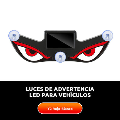 💥【Wyprzedaż -50% hit】💥🚨 Luz de advertencia solar ojo diabólico LED | ☀️ Solar, con sensor de luz, para camiones y furgonetas